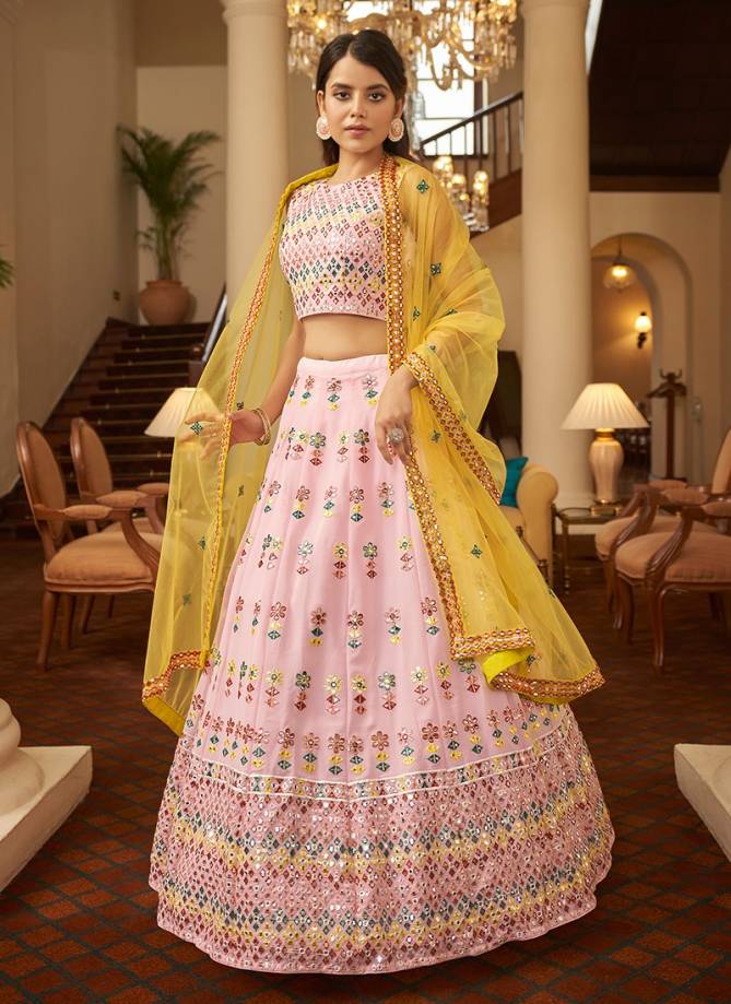 BRIDESMAID 15 Exclusive Wedding Wear Designer Lahenga Choli Collection
